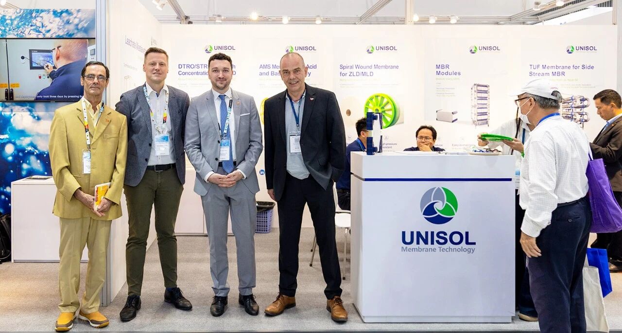 越南胡志明市國際水處理展覽會(huì )現場(chǎng)